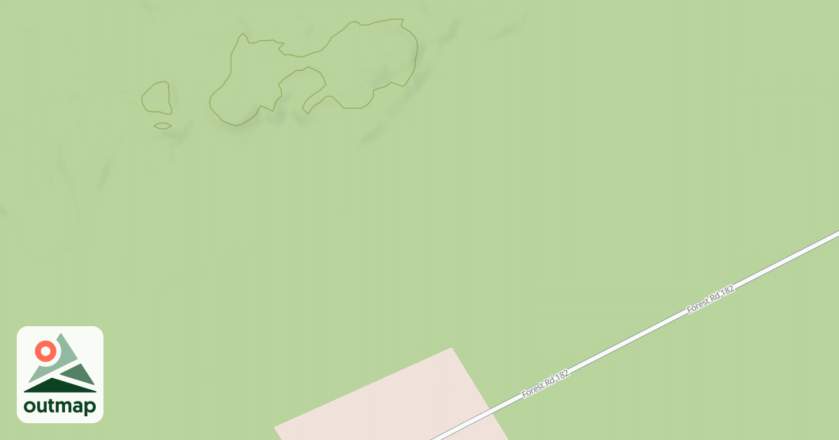 Map of FR 182B