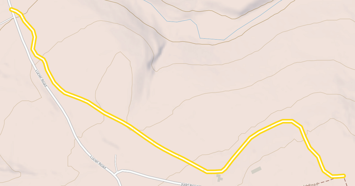 Map preview of South Pond Loop