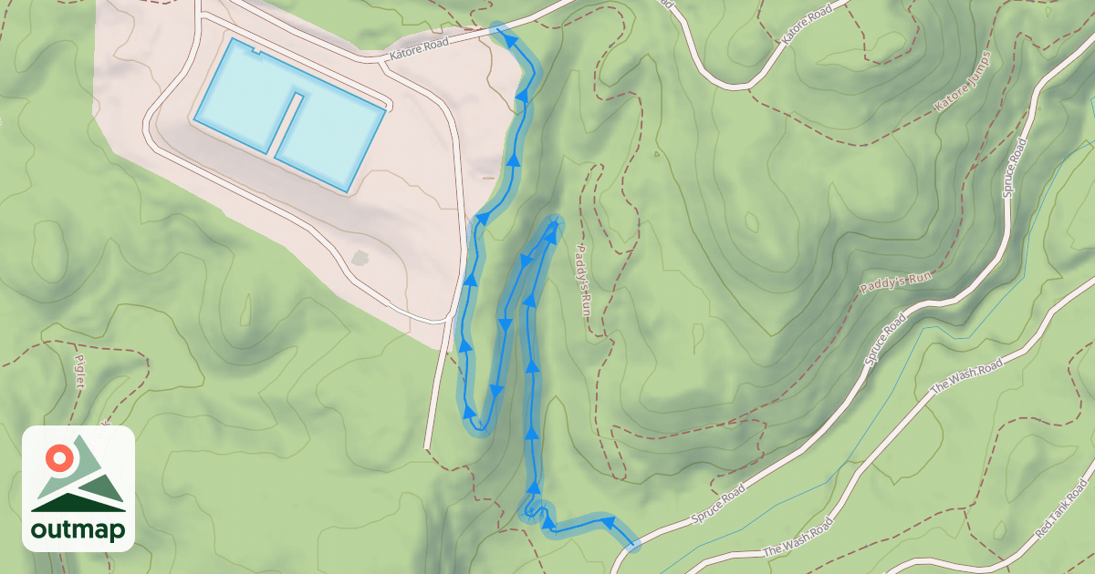 Map of Lion Trail