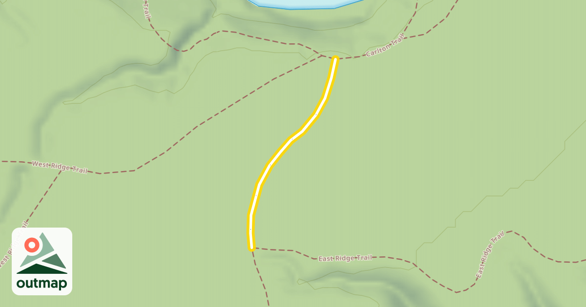 Map of Silver Creek Trail