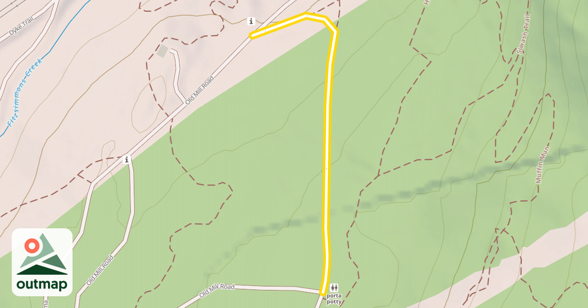 Map of Hydro Hill