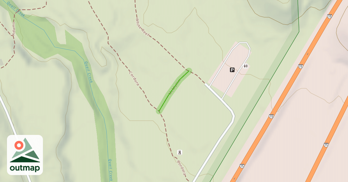Map of McMullin