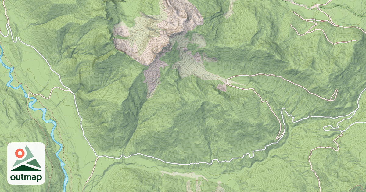 Map of LOOMIS NOOKSACK