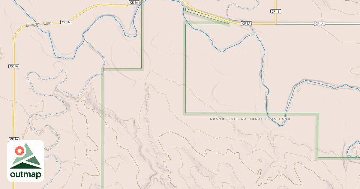 Map of USFS Motor Vehicle Use Map Roads {3941D743-BACE-4B1D-A137-CECE899EA476}