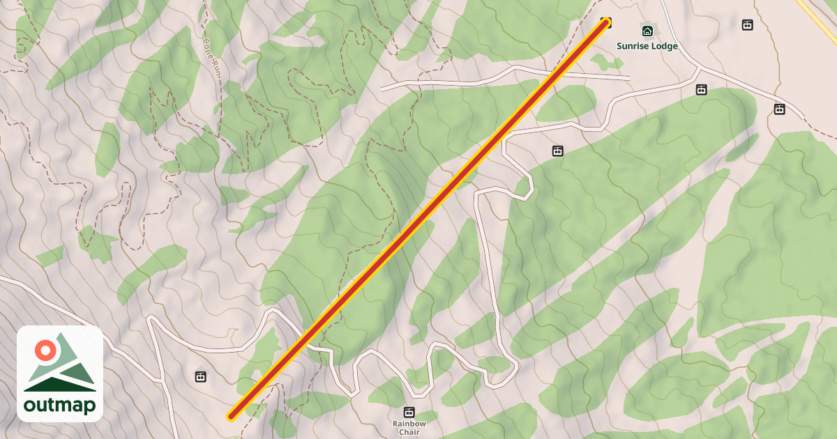 Map of Sunrise Express