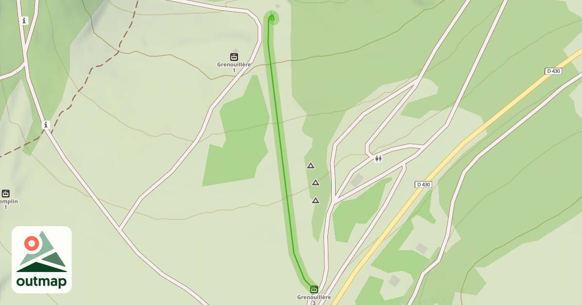 Map of Grenouillère 3