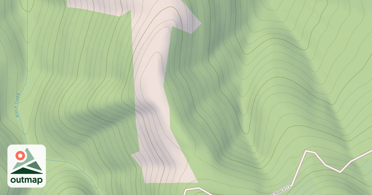 Map of -- RAGGED STRIP T.S.