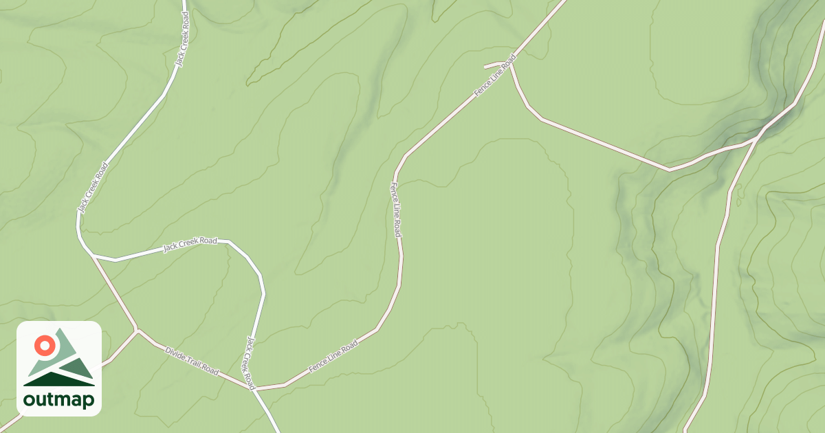 Map of FENCE LINE