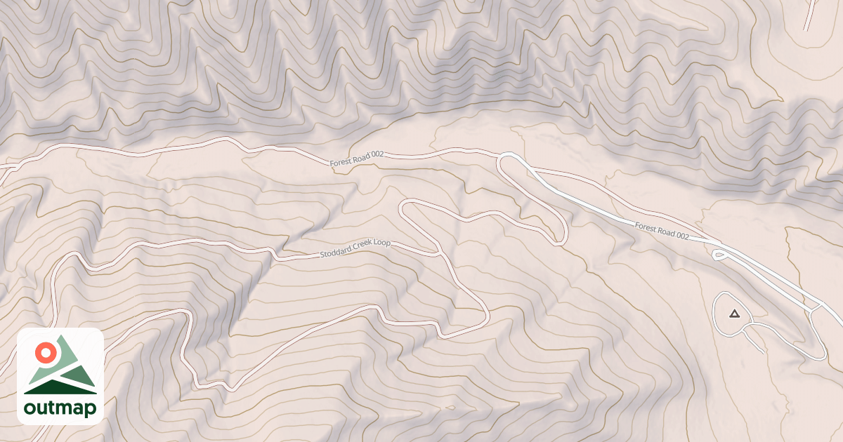 Map of STODDARD CREEK