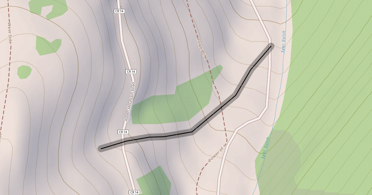 Map preview of FIS Trail