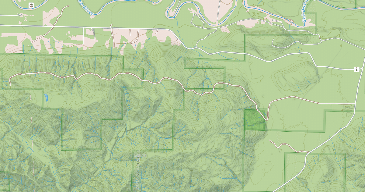 Map preview of USFS Motor Vehicle Use Map Roads {F6ACACDA-DF78-48F0-8AE3-45569247EBCC}
