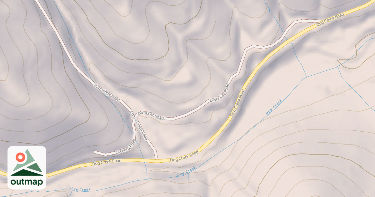 Map of DELTA CAR