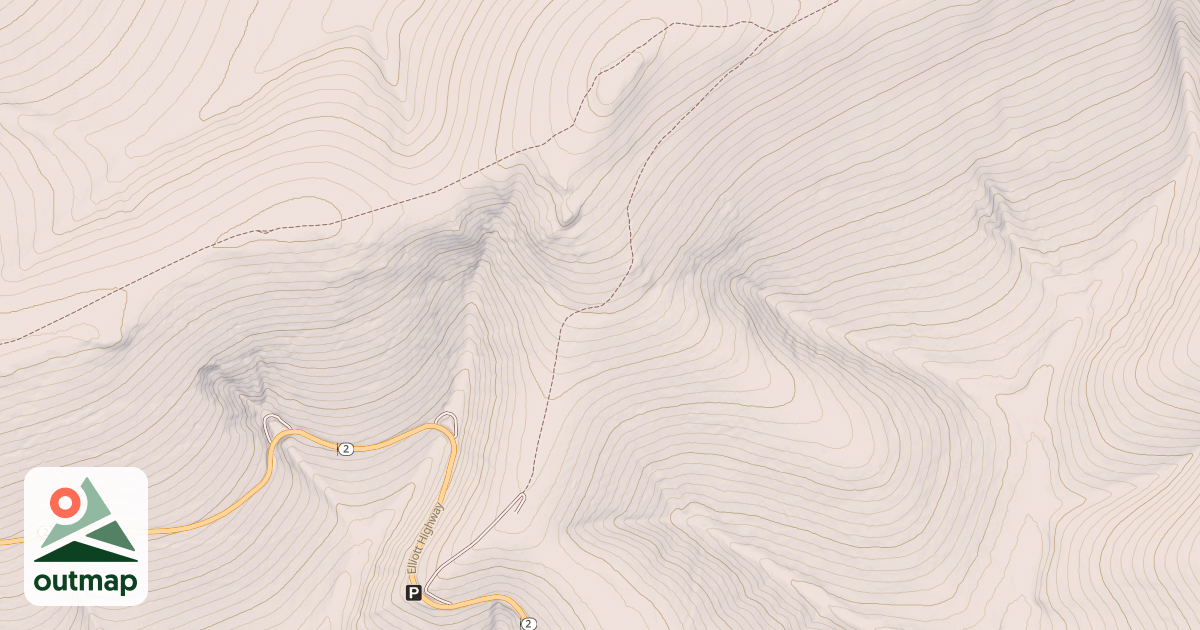 Map of 23 Mile Trail
