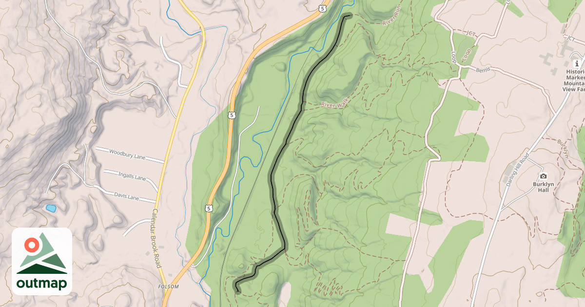 Map of River Run