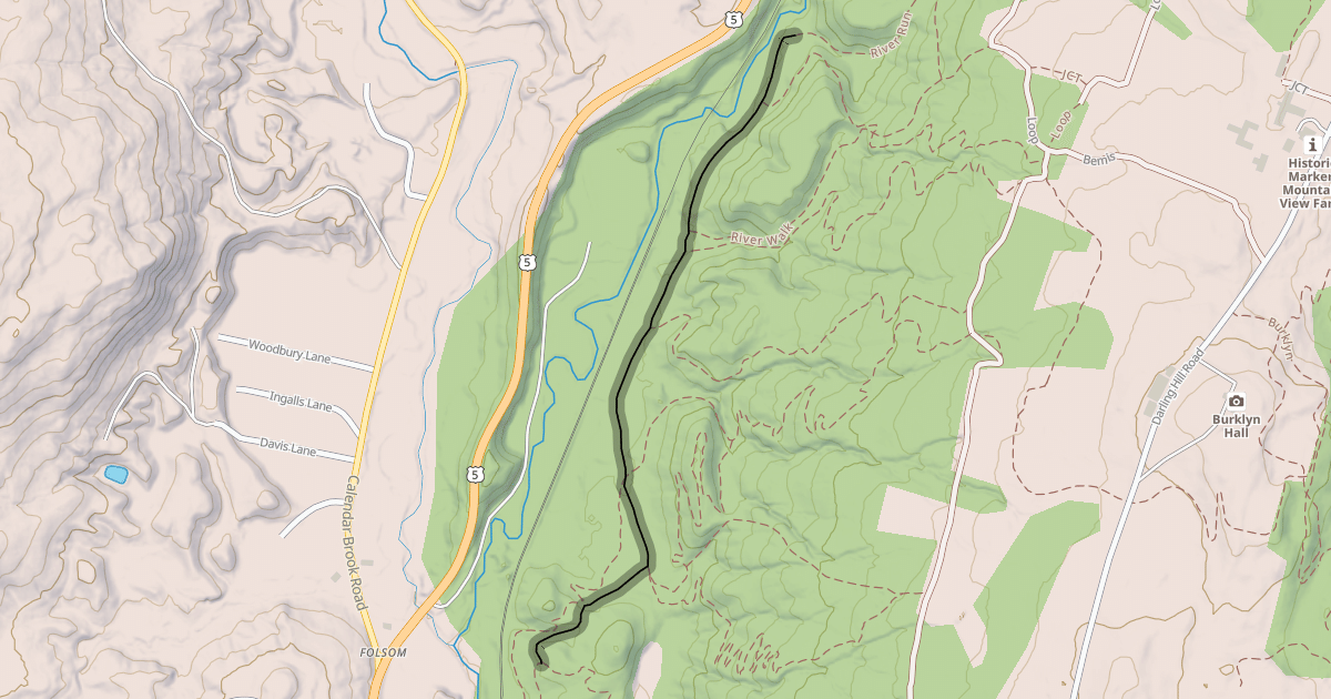 Map preview of River Run