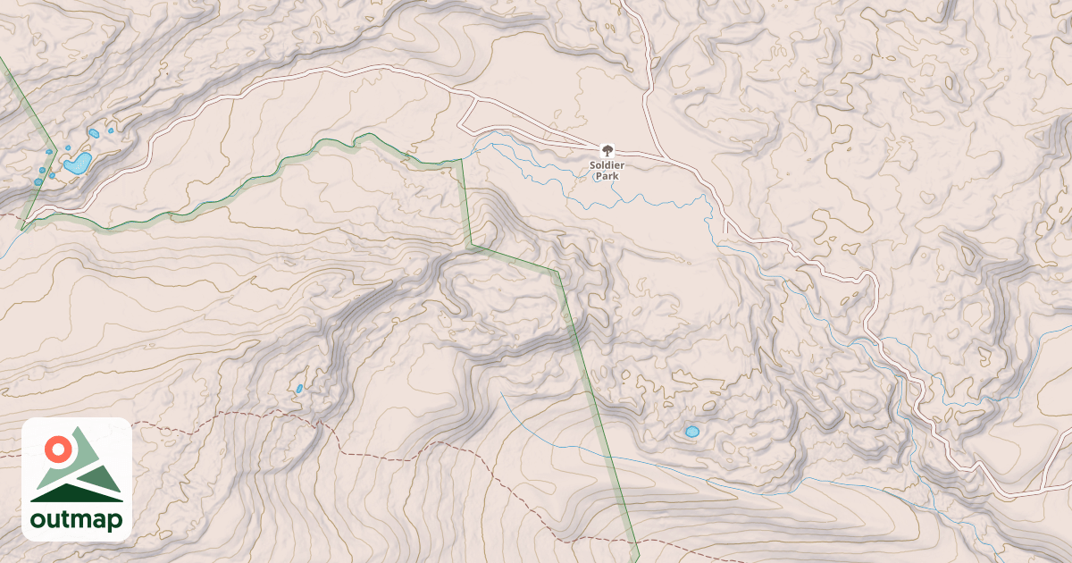 Map of SOLDIER PARK