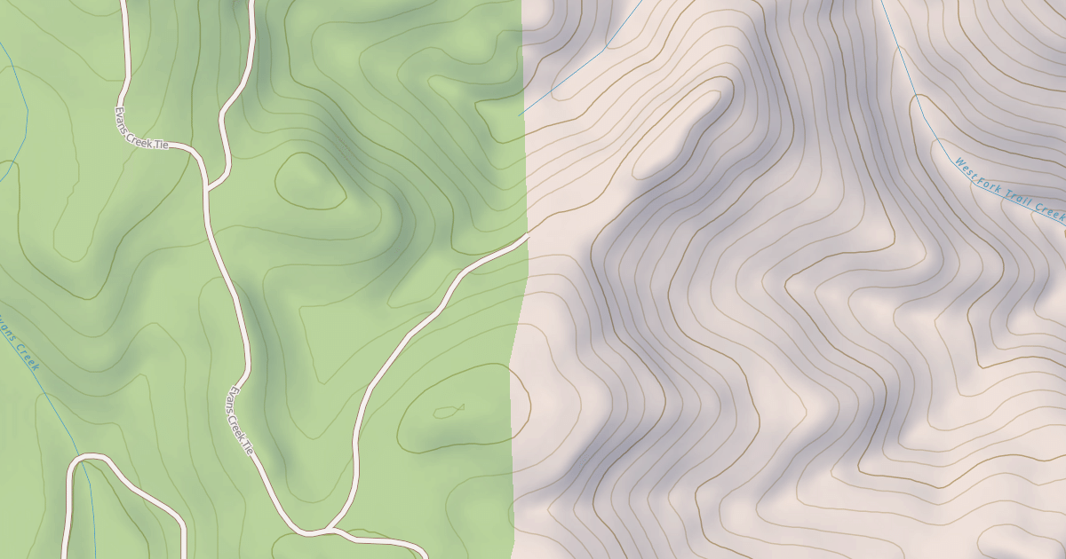 Map preview of SNOWSHOE -- T.S.'S