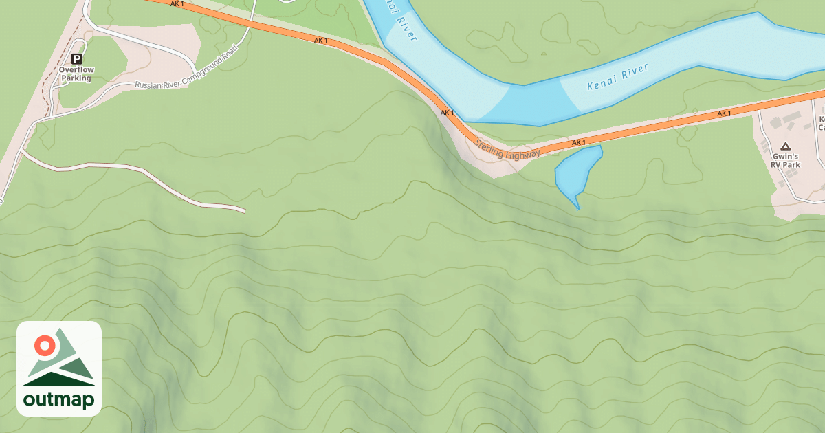 Map of LOWER RUSSIAN