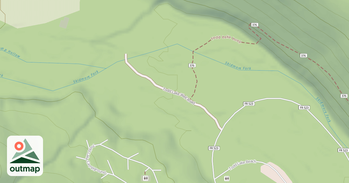 Map of TODD LAKE WELL
