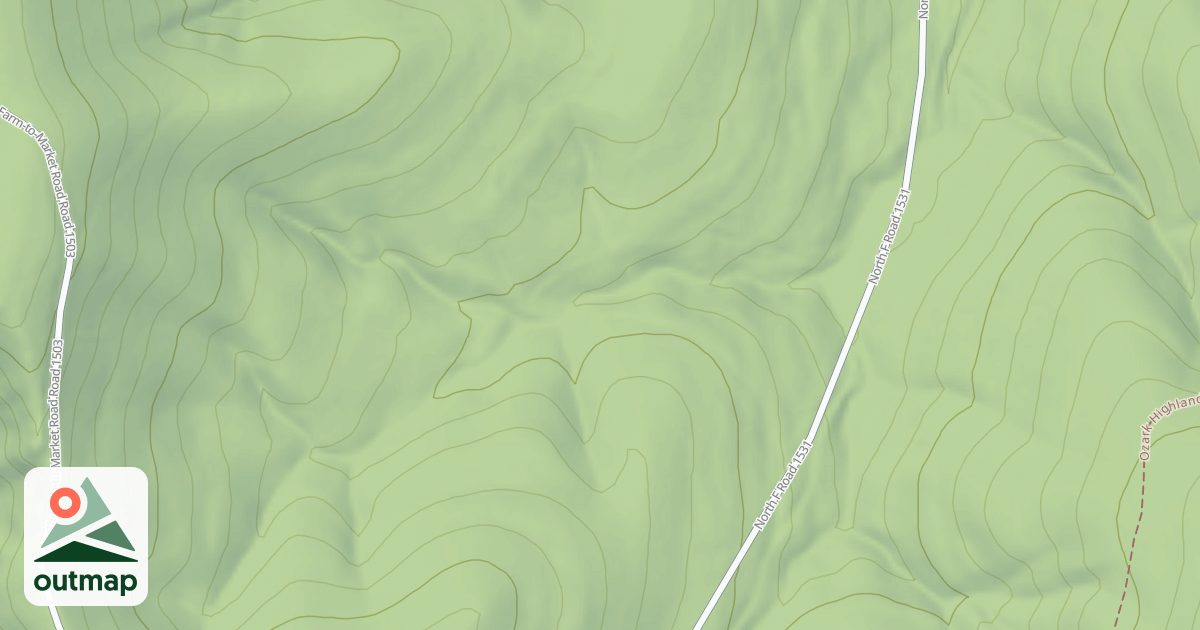 Map of USFS Motor Vehicle Use Map Roads {C5CE3519-C41B-4345-8A30-95CD83E20AB4}