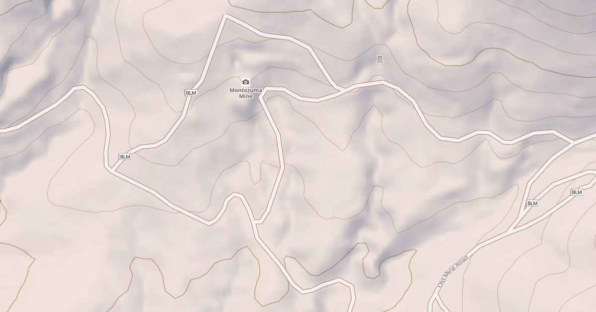 Map preview of BLM National GTLF Public Motorized Roads b315f732-03aa-45bd-bf1d-dd015931f21f