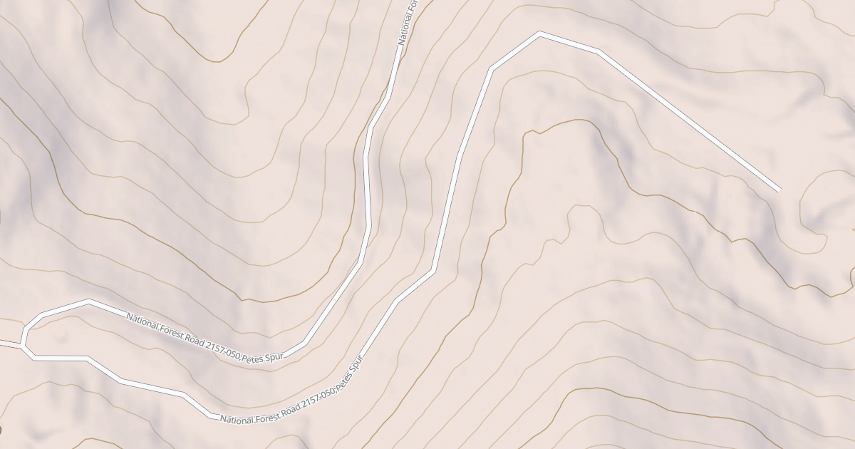 Map preview of USFS Motor Vehicle Use Map Roads {2C541E8D-971B-4A7B-9810-0F298EA79764}