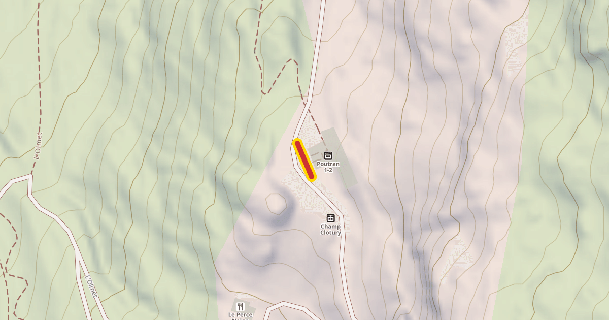 Map preview of Poutran