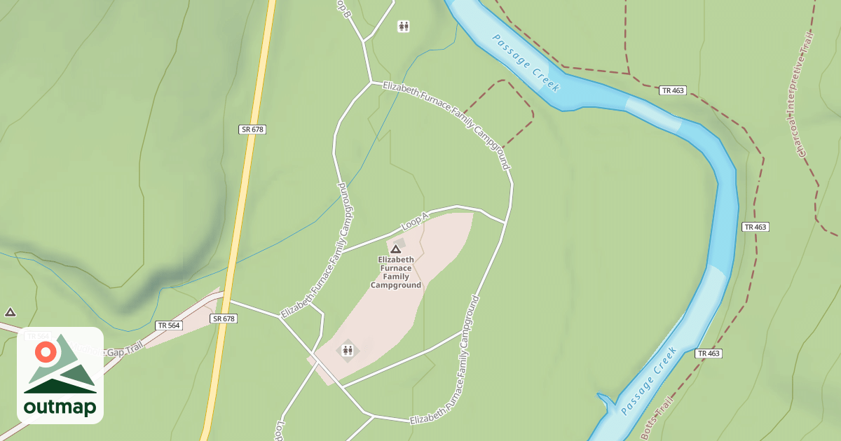 Map of LOOP A
