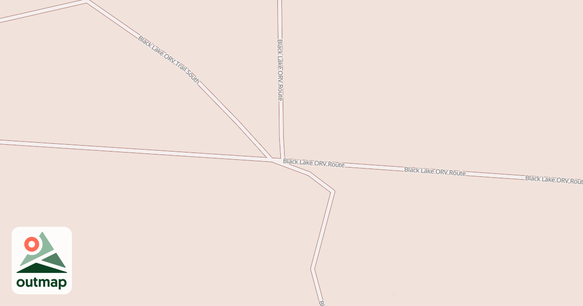 Map of Black Lake Route