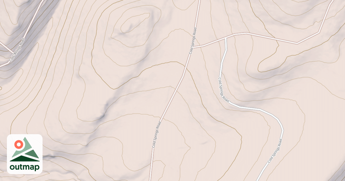 Map of ALLEN DRAW ROAD