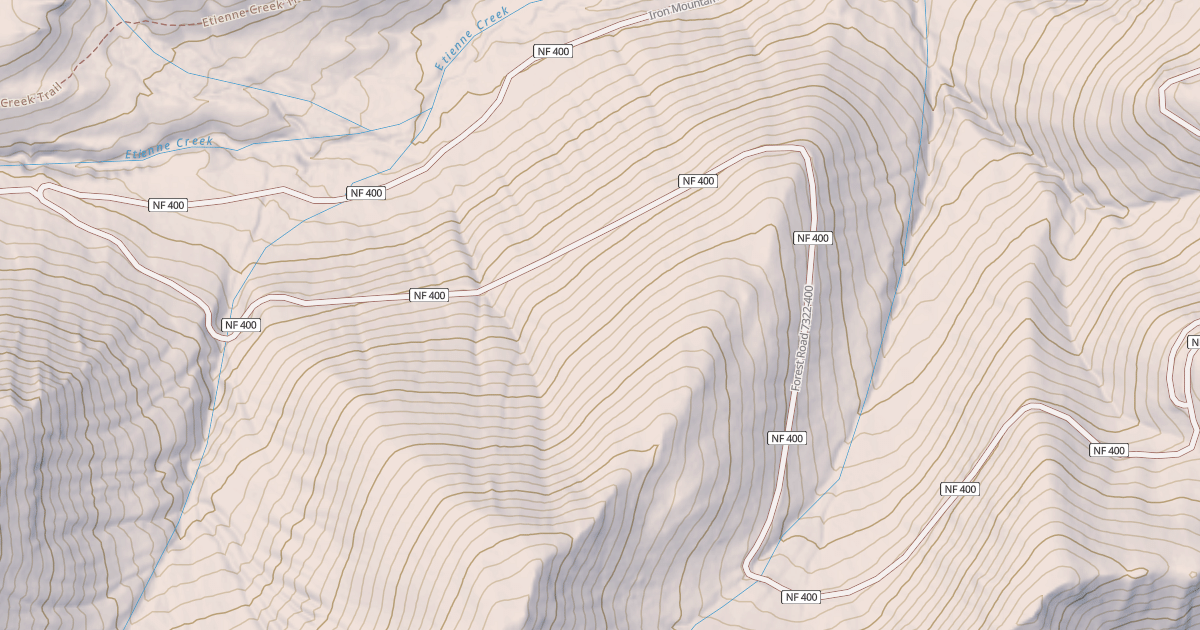 Map preview of IRON MOUNTAIN