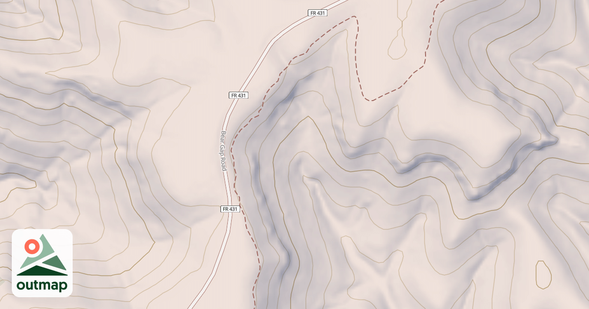 Map of Renfro Loop