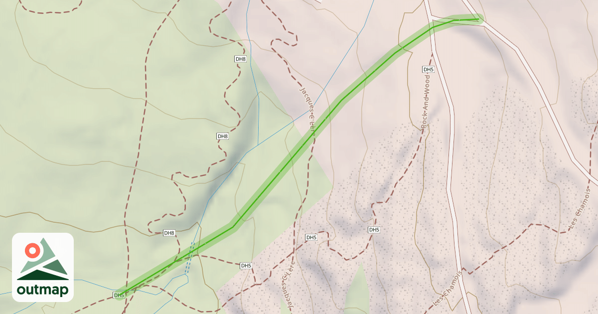 Map of Chez Roger