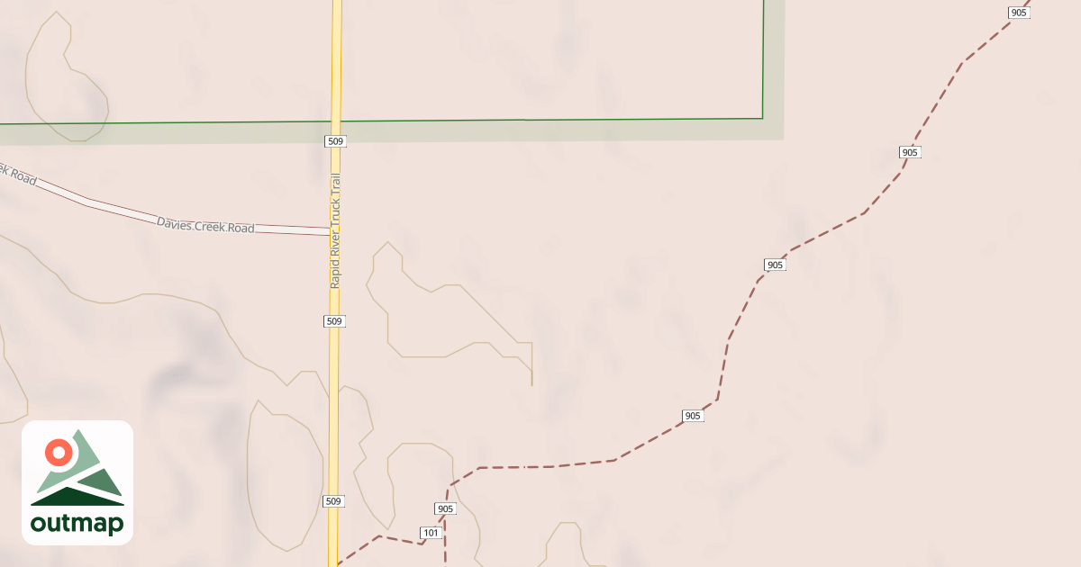 Map of BROKEN PINE SPUR A