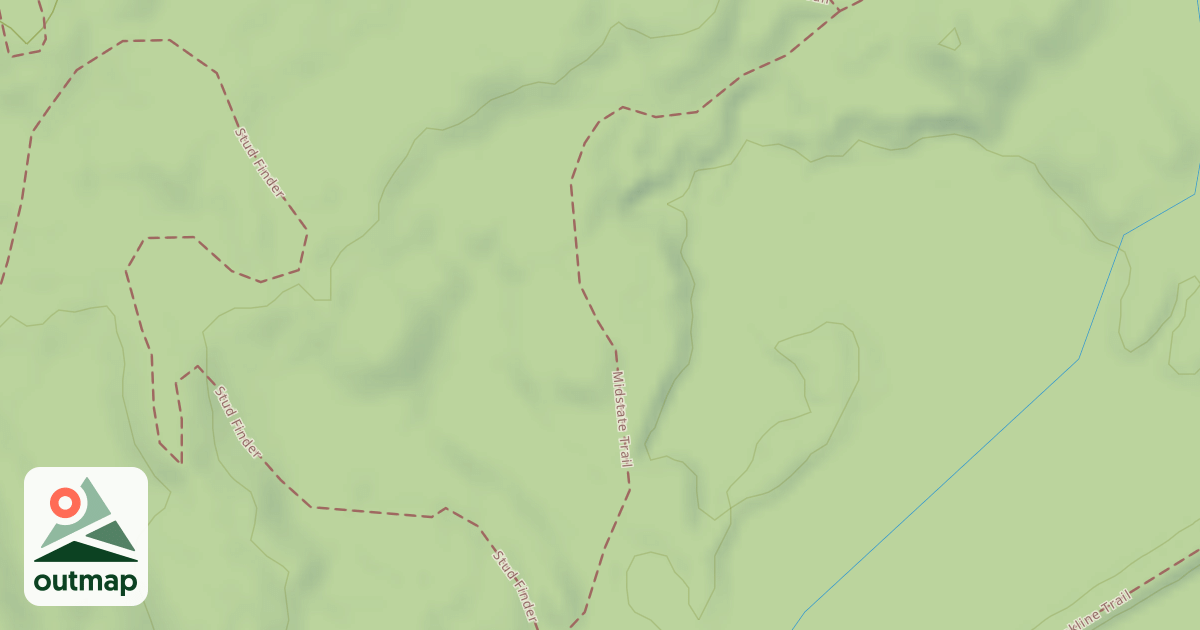 Map of Midstate Trail