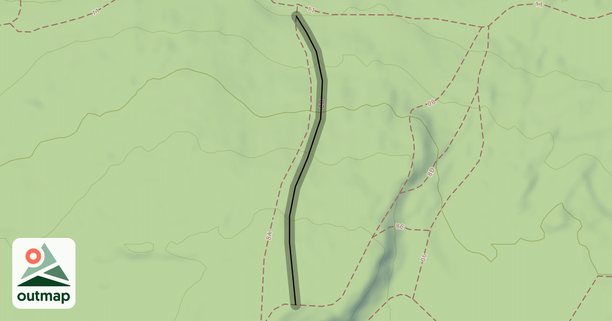 Map of 8B