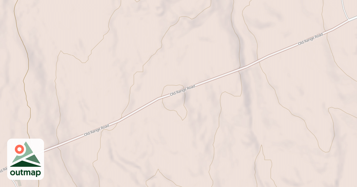 Map of Range Rd