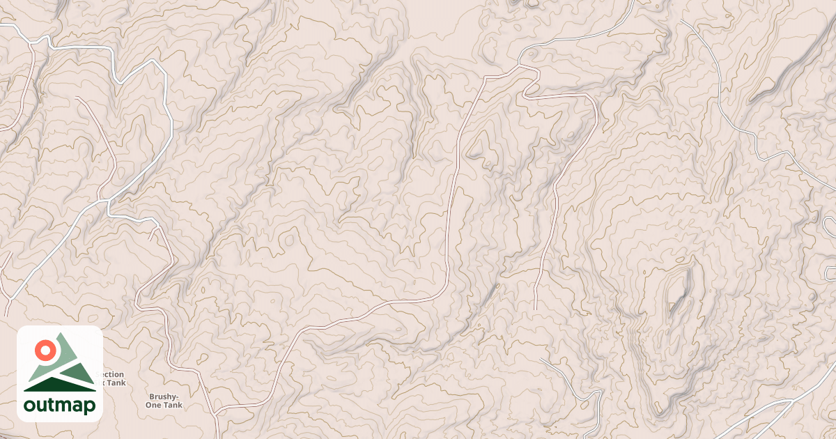 Map of USFS Motor Vehicle Use Map Roads {91449DB7-B413-44F5-9B70-EFB34DEE867A}