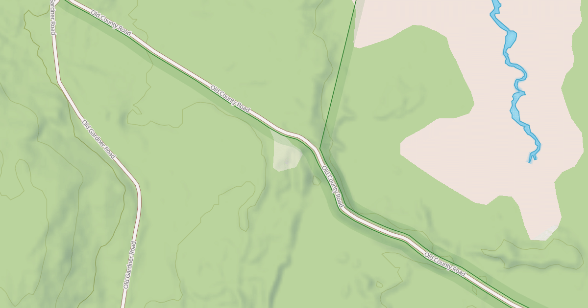 Map preview of Old County Road