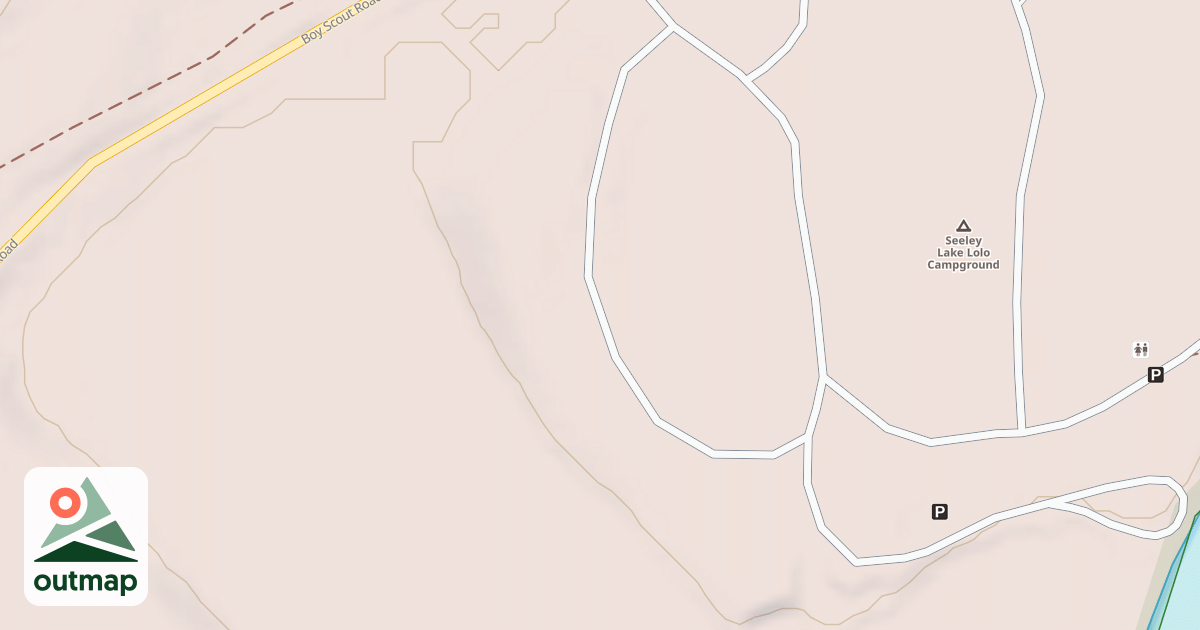 Map of Hotel Point Cutoff