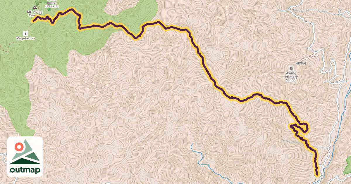 Map of Lusod Trail