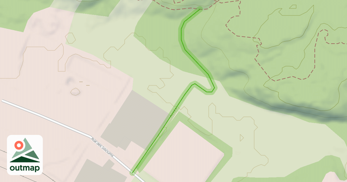 Map of Accès
