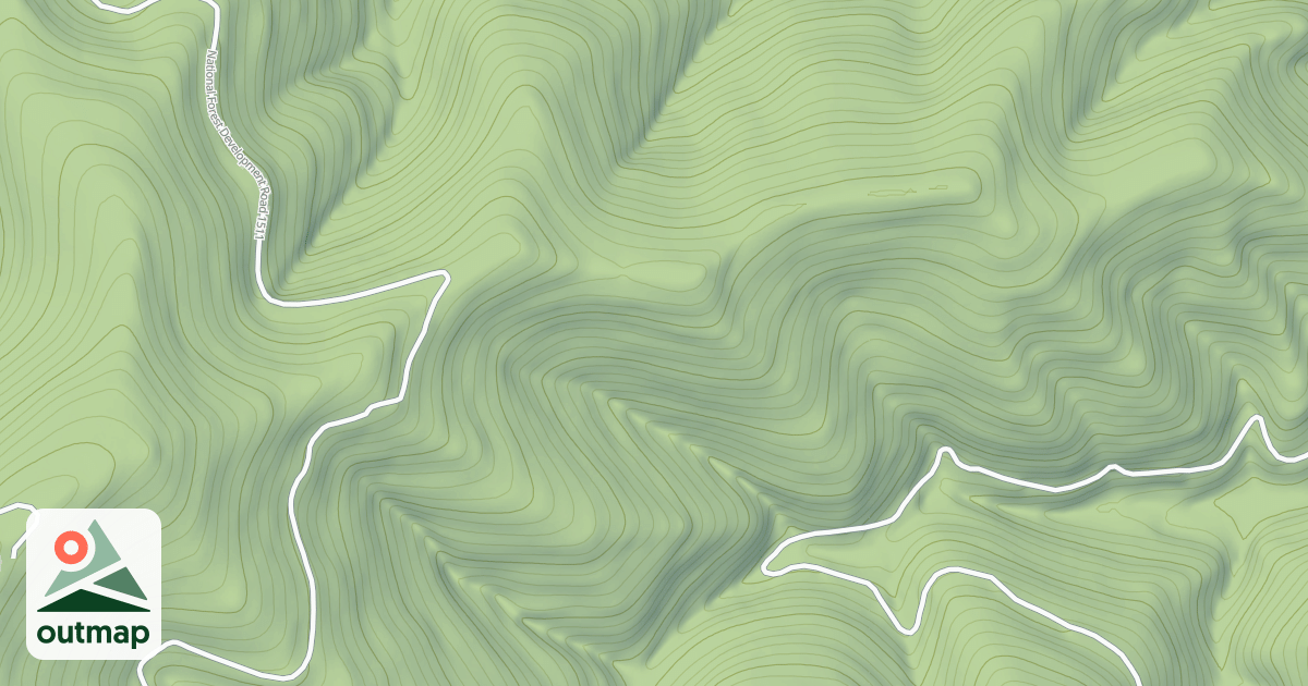 Map of Canyon Fork