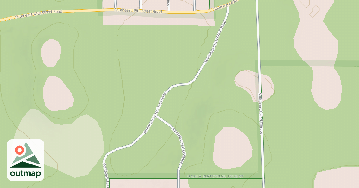Map of SE 161 CT RD, SE 161 AV RD