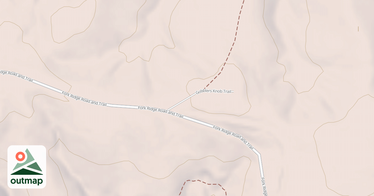 Map of Middle Creek Equestrain Trailhead Spur