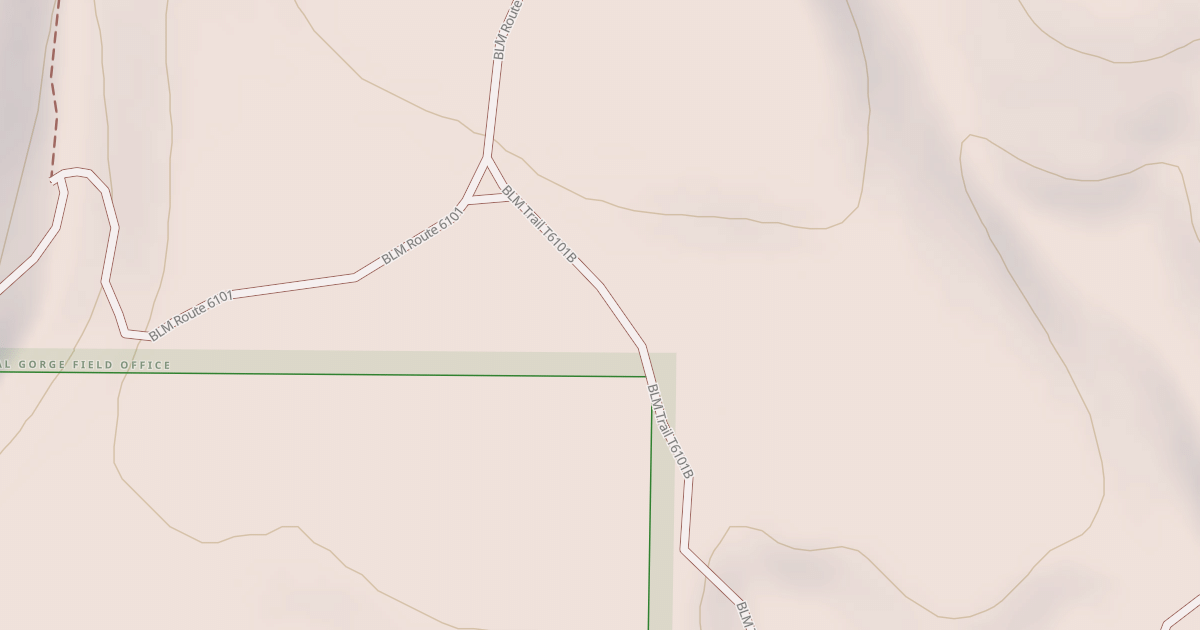 Map preview of Blm T6101b