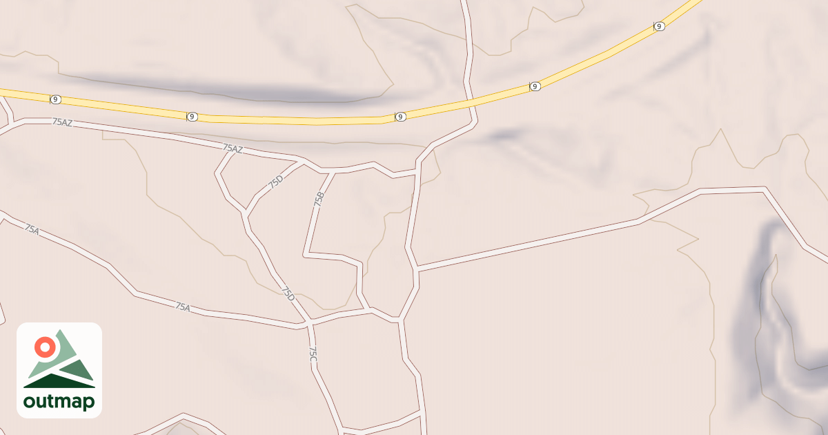 Map of BLM National GTLF Public Motorized Roads 04486305-2253-40d8-9acf-81ef094e411b