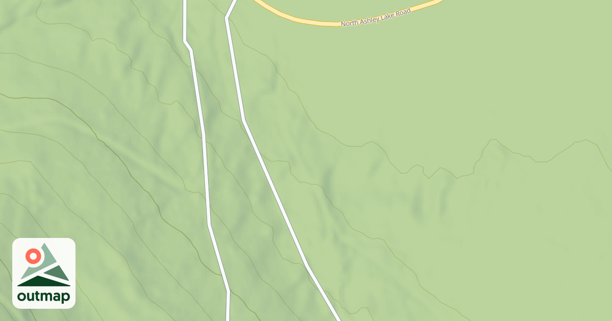 Map of BERNARD CREEK