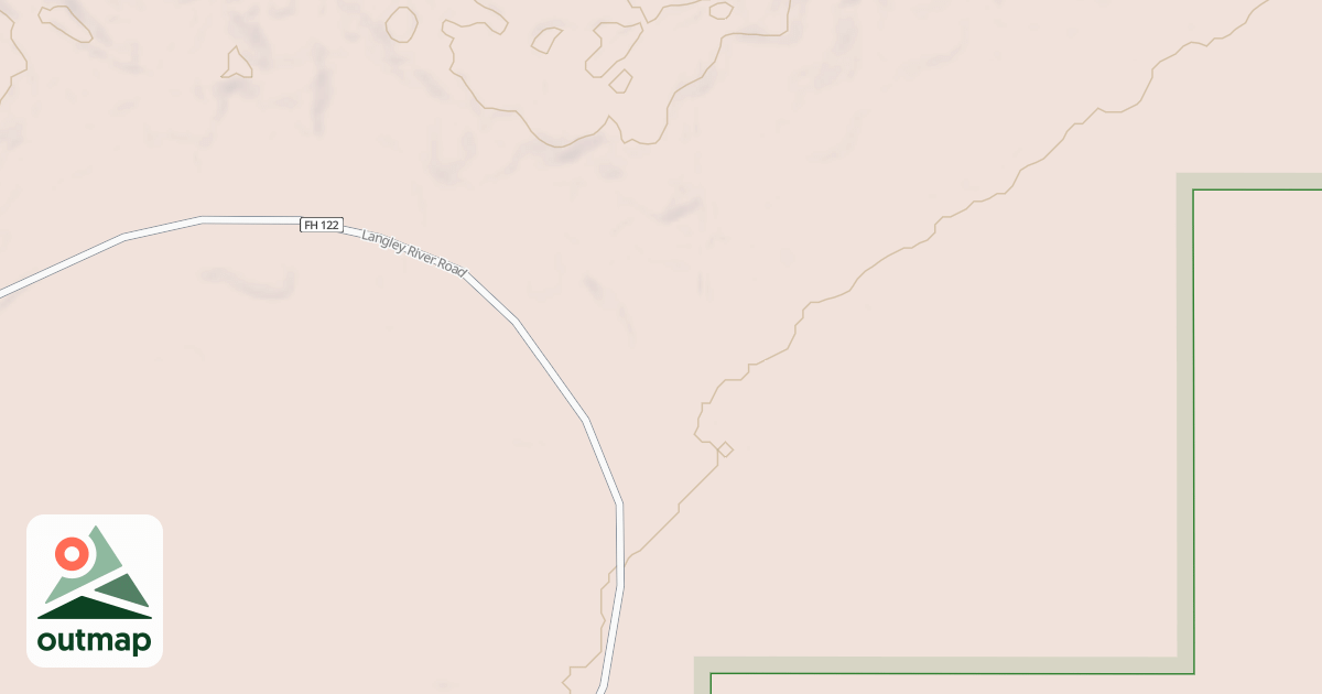 Map of LANGLEY SPUR E
