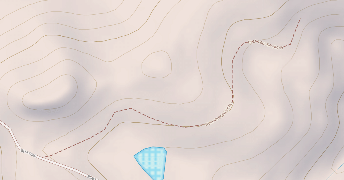 Map preview of Blm T6055a